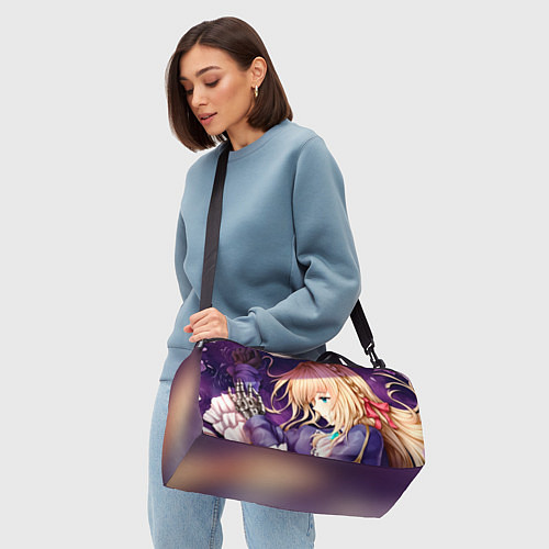 Спортивная сумка Violet Evergarden / 3D-принт – фото 4