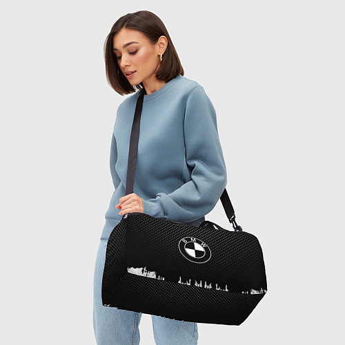 Спортивная сумка BMW Black Style / 3D-принт – фото 4