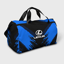 Сумки спортивные Lexus: Blue Anger, цвет: 3D-принт