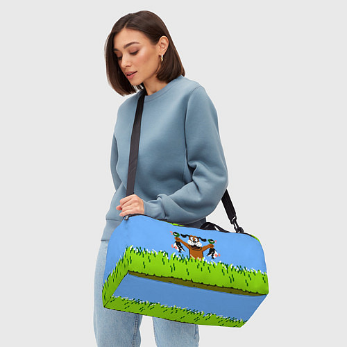 Спортивная сумка Duck Hunt / 3D-принт – фото 4