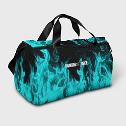Спортивная сумка R6S: Turquoise Flame