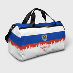 Сумки спортивные Tyumen: Russia, цвет: 3D-принт