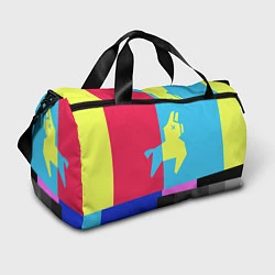 Спортивная сумка Цветная Лама