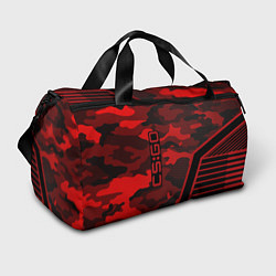 Спортивная сумка CS:GO Red Camo