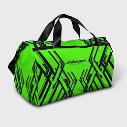 Спортивная сумка Cyberpunk 2077: Acid Green