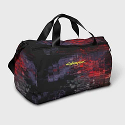 Спортивная сумка Cyberpunk 2077: Techno Style