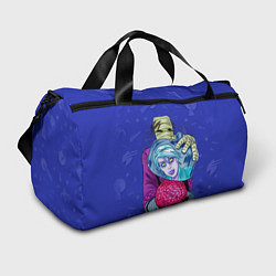 Спортивная сумка I-ZOMBIE с мумией и мозгами