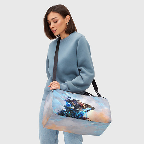Спортивная сумка Warrior Zoomorph / 3D-принт – фото 4