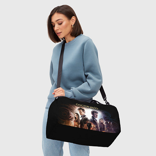Спортивная сумка Доктор Кто / 3D-принт – фото 4
