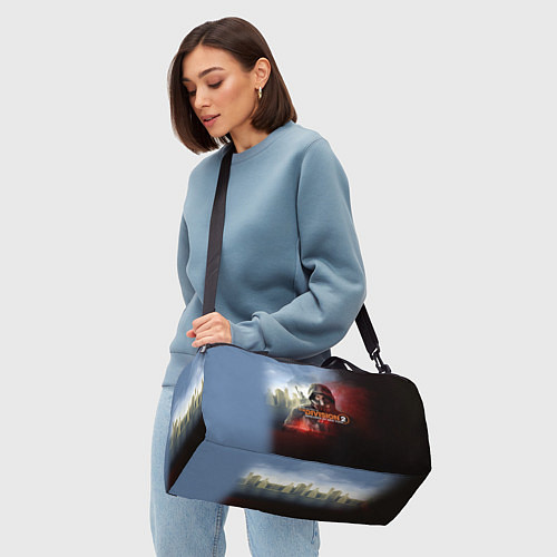 Спортивная сумка The Division 2 / 3D-принт – фото 4