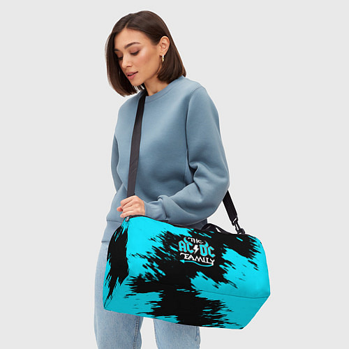 Спортивная сумка The ACDC famely / 3D-принт – фото 4