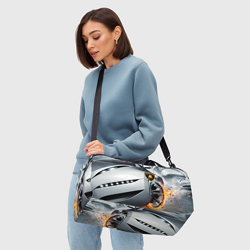 Спортивная сумка Lamborghini / 3D-принт – фото 4