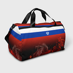 Спортивная сумка Россия огонь
