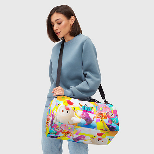 Спортивная сумка FALL GAYS ФОЛЛ ГАЙС / 3D-принт – фото 4