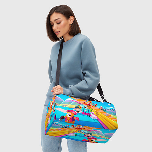 Спортивная сумка FALL GAYS ФОЛЛ ГАЙС / 3D-принт – фото 4