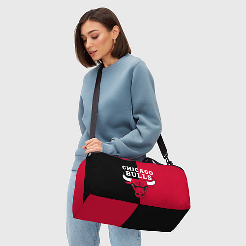 Спортивная сумка Чикаго Буллз / 3D-принт – фото 4