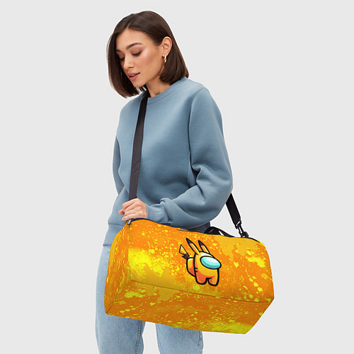 Спортивная сумка AMONG US - Pikachu / 3D-принт – фото 4