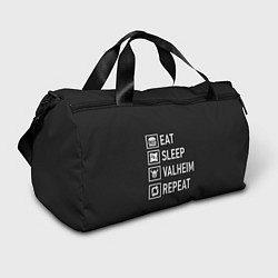 Спортивная сумка EatSleepValheimRepeat