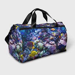 Спортивная сумка Коралловые рыбки