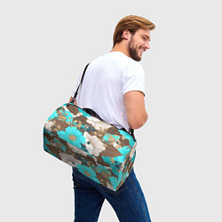 Сумки спортивные Красивые цвеТы, цвет: 3D-принт — фото 2