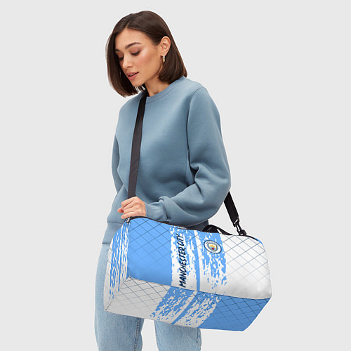 Спортивная сумка MANCHESTER CITY МАНЧЕСТЕР / 3D-принт – фото 4