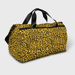 Спортивная сумка Леопард желтый