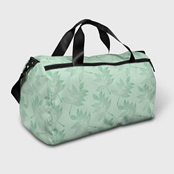 Спортивная сумка Зеленые листья