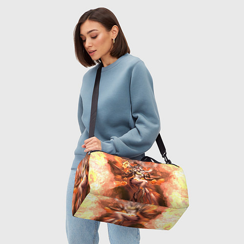 Спортивная сумка Элементаль Genshin Impact Геншин Импакт Z / 3D-принт – фото 4