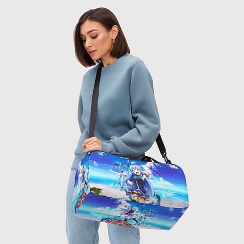 Спортивная сумка Aqua Beach / 3D-принт – фото 4