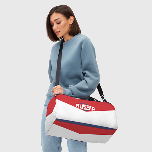 Спортивная сумка Russia / 3D-принт – фото 4