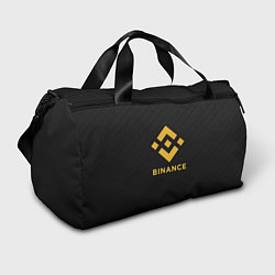 Сумки спортивные БИНАНС ЛОГО CARBON BINANCE LOGO, цвет: 3D-принт