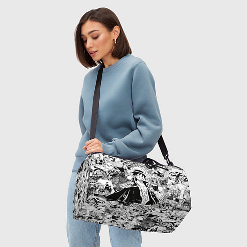 Спортивная сумка Ван Пис, One Piece, манга / 3D-принт – фото 4