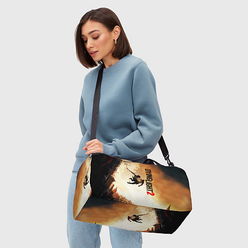 Спортивная сумка DYING LIGHT 2 НОВЫЙ МИР / 3D-принт – фото 4