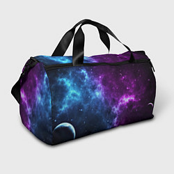 Сумки спортивные NEON GALAXY НЕОНОВЫЙ КОСМОС, цвет: 3D-принт