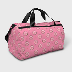 Спортивная сумка Розовые пончики паттерн