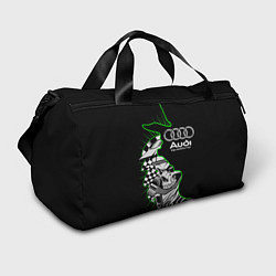 Спортивная сумка Audi quattro череп