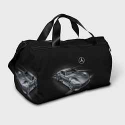 Сумки спортивные Mercedes-Benz motorsport black, цвет: 3D-принт