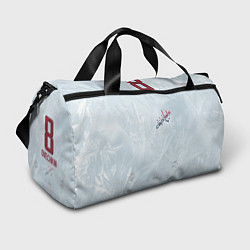 Сумки спортивные Washington Capitals Ovi8 Grey Ice theme, цвет: 3D-принт