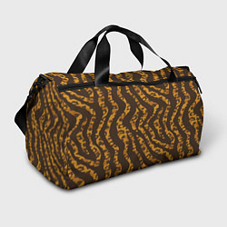 Спортивная сумка Шкура тигра леопарда гибрид