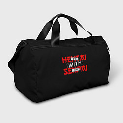 Спортивная сумка HENTAI WITH SENPAI