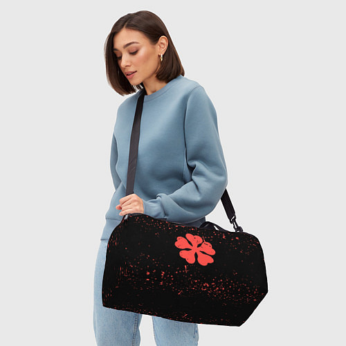 Спортивная сумка Чёрный клевер манга аниме / 3D-принт – фото 4