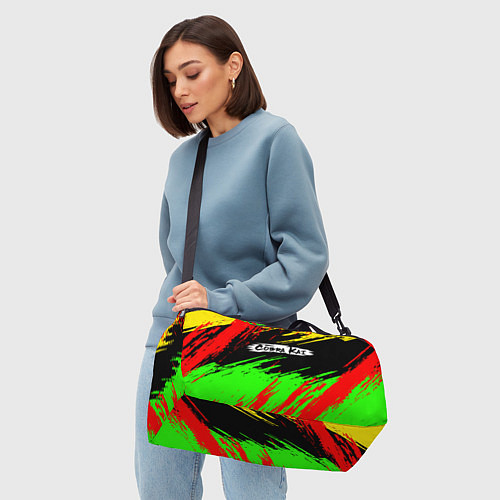 Спортивная сумка Логотип Cobra Kai / 3D-принт – фото 4