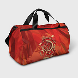Спортивная сумка Красно-огненный дракон
