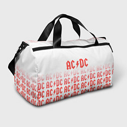 Сумки спортивные Acdc Паттерн, цвет: 3D-принт