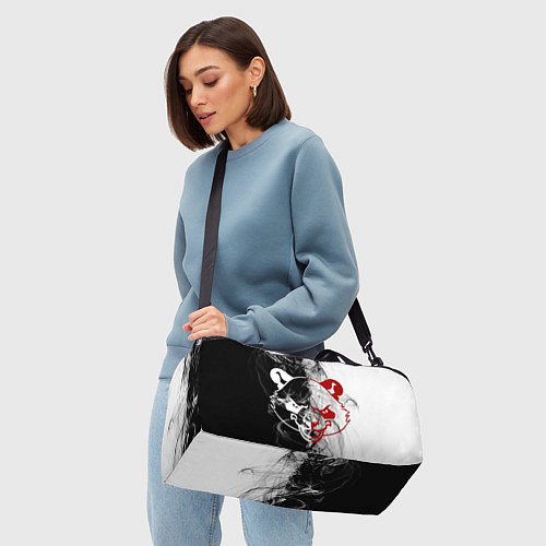 Спортивная сумка Злой панда DR / 3D-принт – фото 4