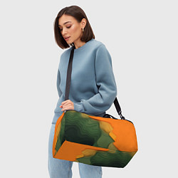 Сумки спортивные Зеленые дюны, цвет: 3D-принт — фото 2