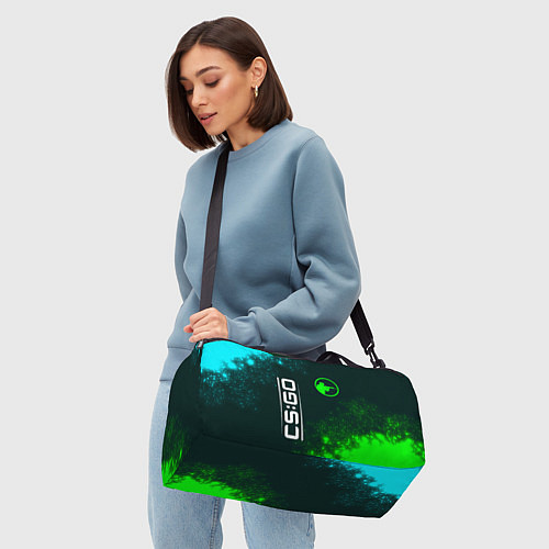 Спортивная сумка CS:GO Краска / 3D-принт – фото 4