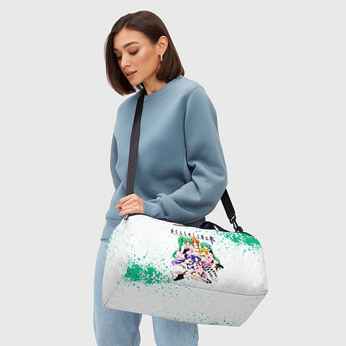 Спортивная сумка Когда плачут цикады: Карма, персонажи / 3D-принт – фото 4