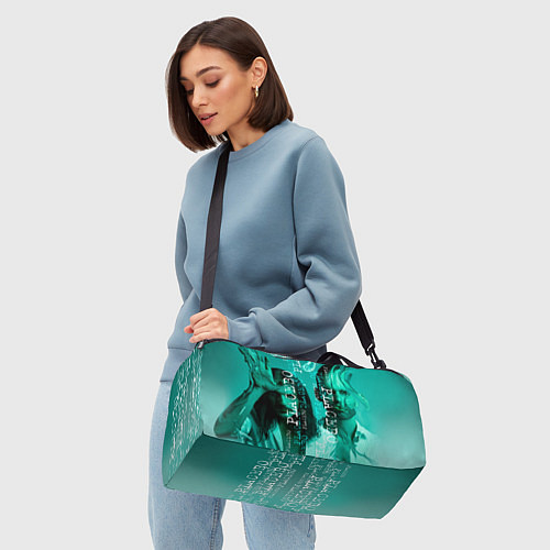 Спортивная сумка Placebo - turquoise / 3D-принт – фото 4