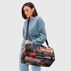 Сумки спортивные Panam Cyberpunk2077, цвет: 3D-принт — фото 2
